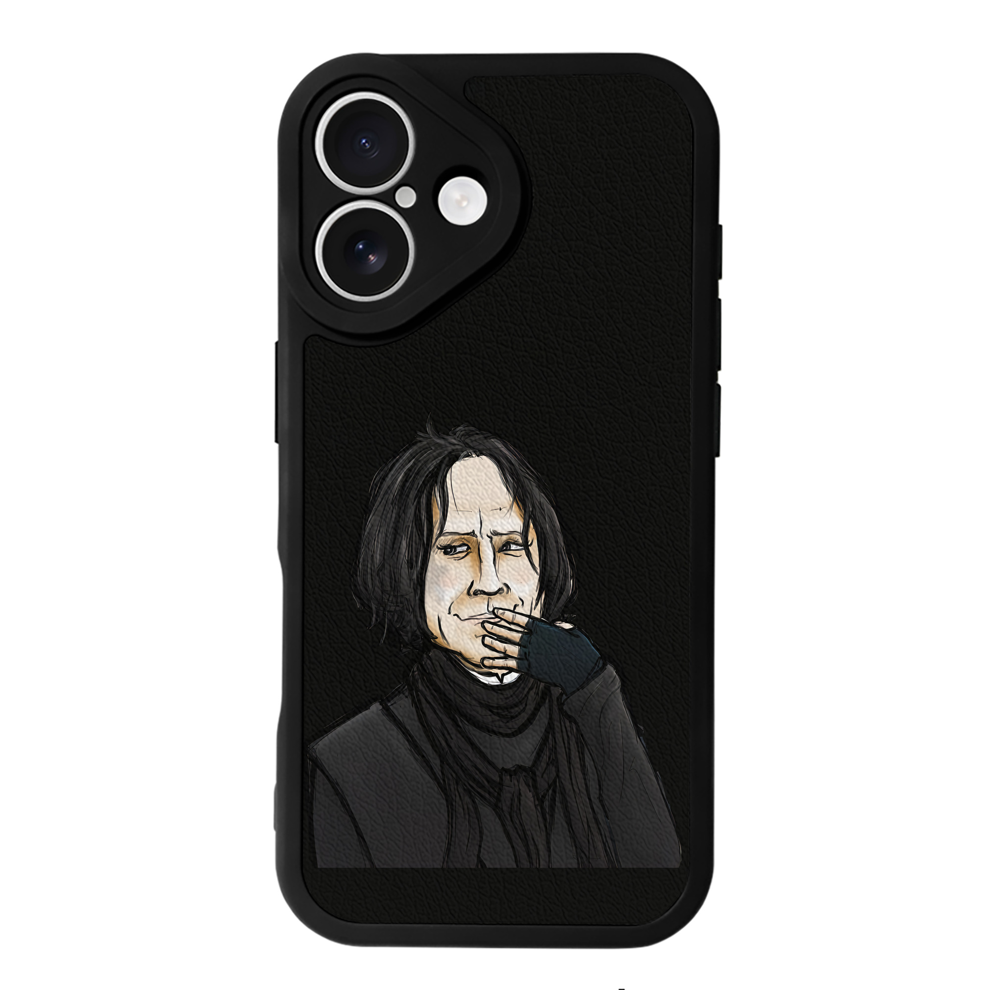 （画像用） Harry Potter ハリー・ポッターシリーズ 【iPhone 16シリーズ対応】シリコンスマホケース（レザー調） 材質：シリコン